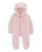 Baby Hooded Sherpa Jumpsuit, image 1 of 4 slides