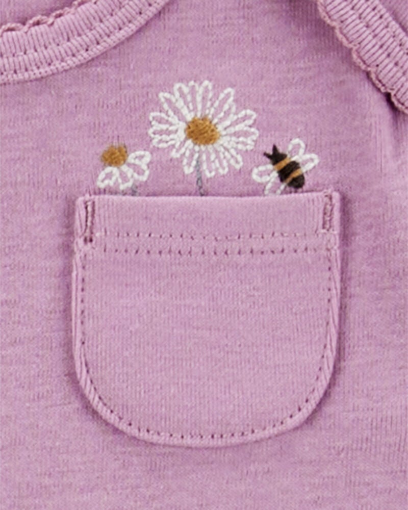 Baby 3-Piece Floral Little Jacket Set, image 3 of 4 slides
