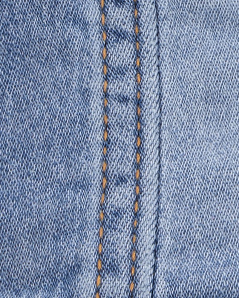 Baby Girl Denim Jacket - Blue, image 2 of 3 slides
