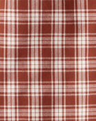 Boys Yellow Plaid Button-Front Shirt, image 2 of 3 slides