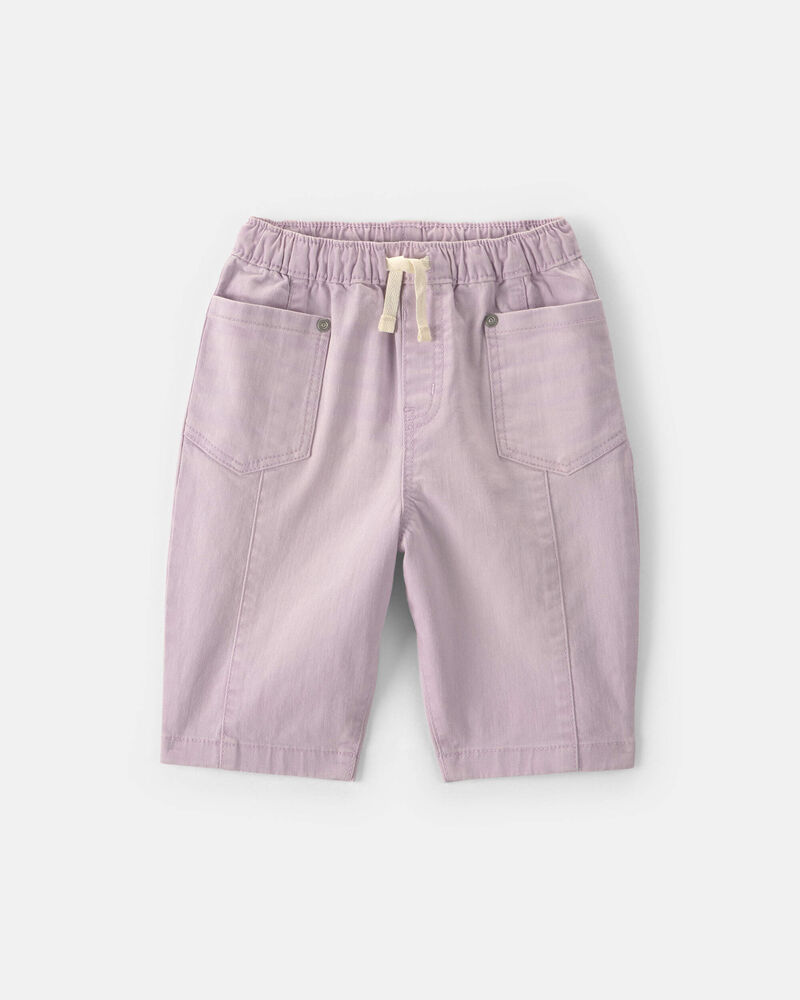 Baby Girl Barrel Pants - Purple, image 1 of 4 slides
