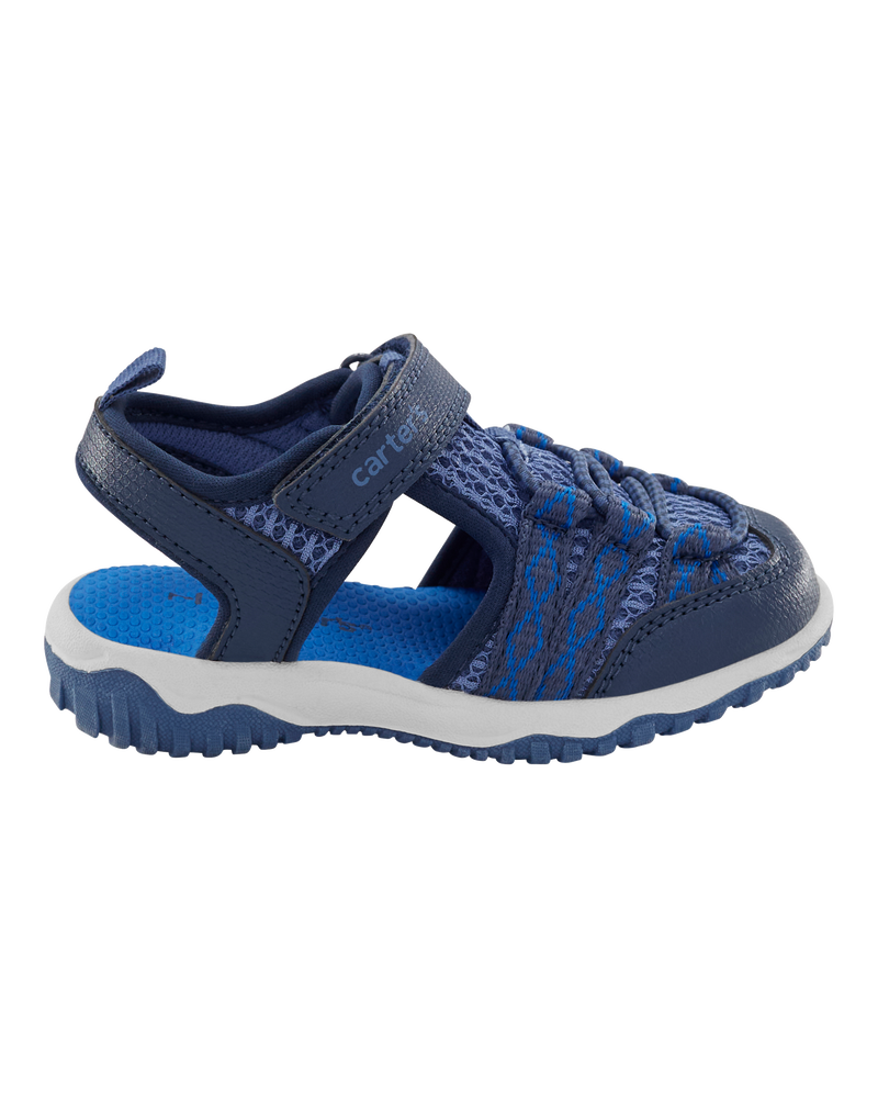 Toddler Athletic Play Sandals - Navy, image 2 of 7 slides