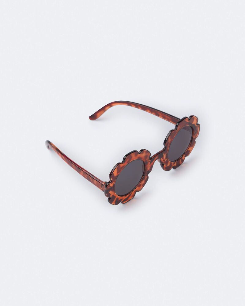 Toddler Girl Scalloped Tortoise Sunglasses, image 4 of 5 slides