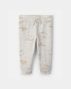 Baby 4-Piece Bear Long-Sleeve Layering Set - Grey, image 2 of 4 slides