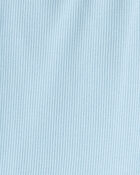 Filles - Short de cycliste, couleur unie - Bleu, image 3 sur 3 diapositives