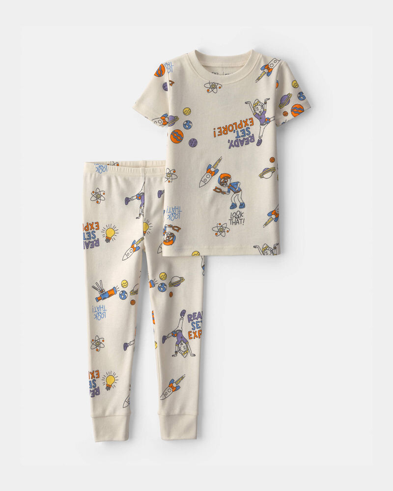 B&eacute;b&eacute; - Pyjama 2 pi&egrave;ces manches courtes &agrave; motif Blippi, image 1 sur 4 diapositives