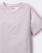 Toddler Rolled Cuff Tee - Rose, image 5 of 5 slides