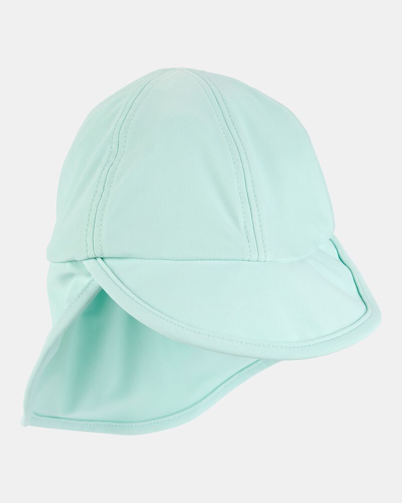 Baby UPF 50+ Sun Protection Swim Cap - Blue, image 1 of 2 slides