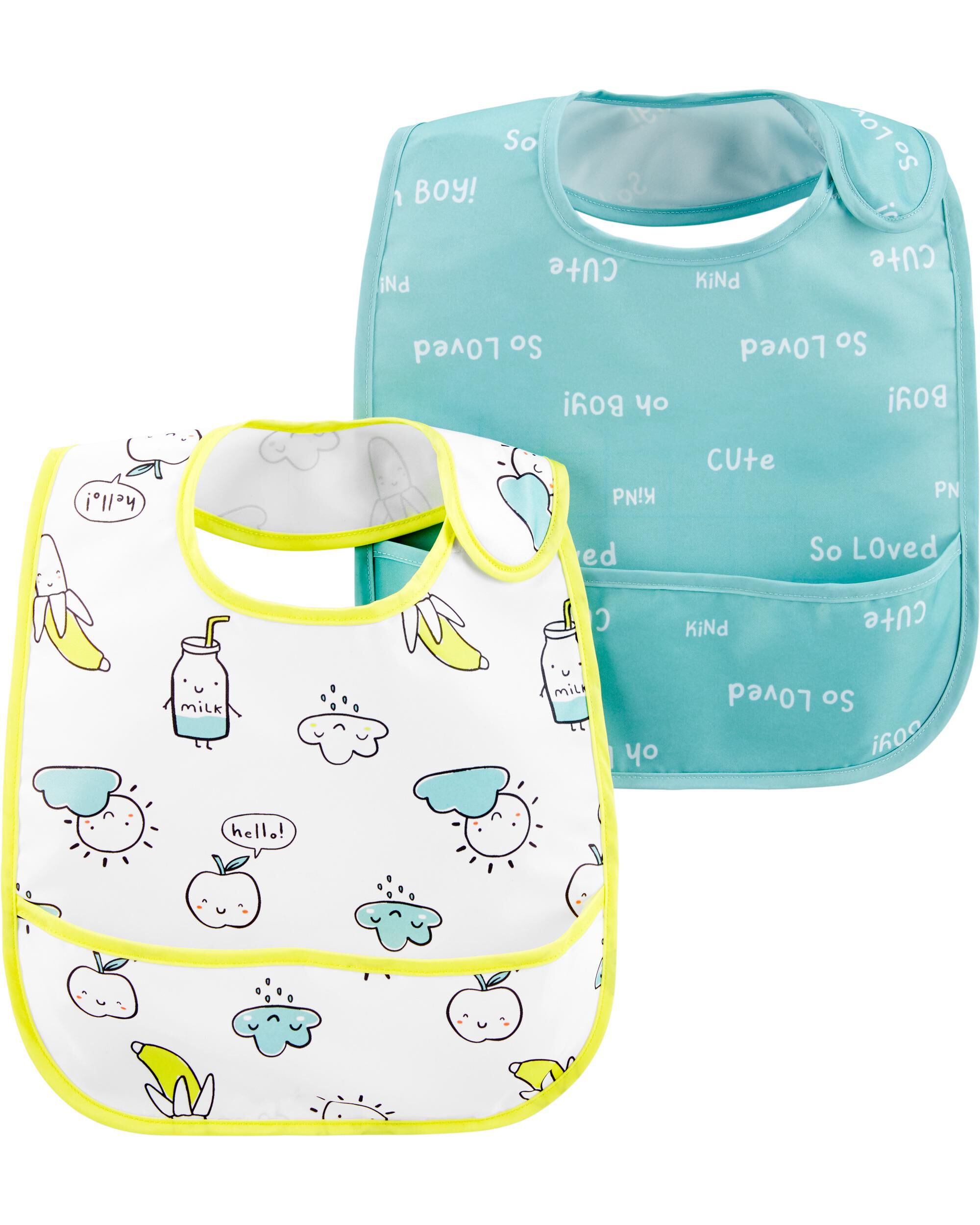 carters waterproof bibs