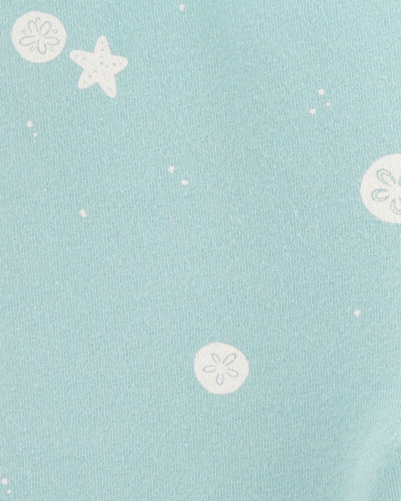 Toddler Girl Sea Print Bike Shorts, image 5 of 6 slides