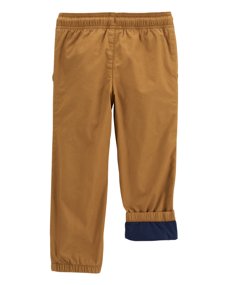 Toddler Pull-On Poplin Pants, image 5 of 7 slides