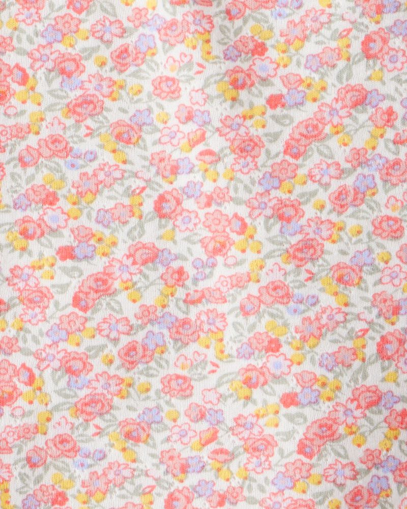 Tout-petit fille - Haut &agrave; manches longues &agrave; motif floral - Rose, image 2 sur 2 diapositives