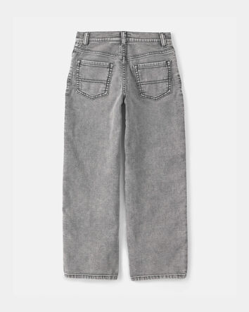 Gar&ccedil;ons - Jean droit en denim - Gris, 