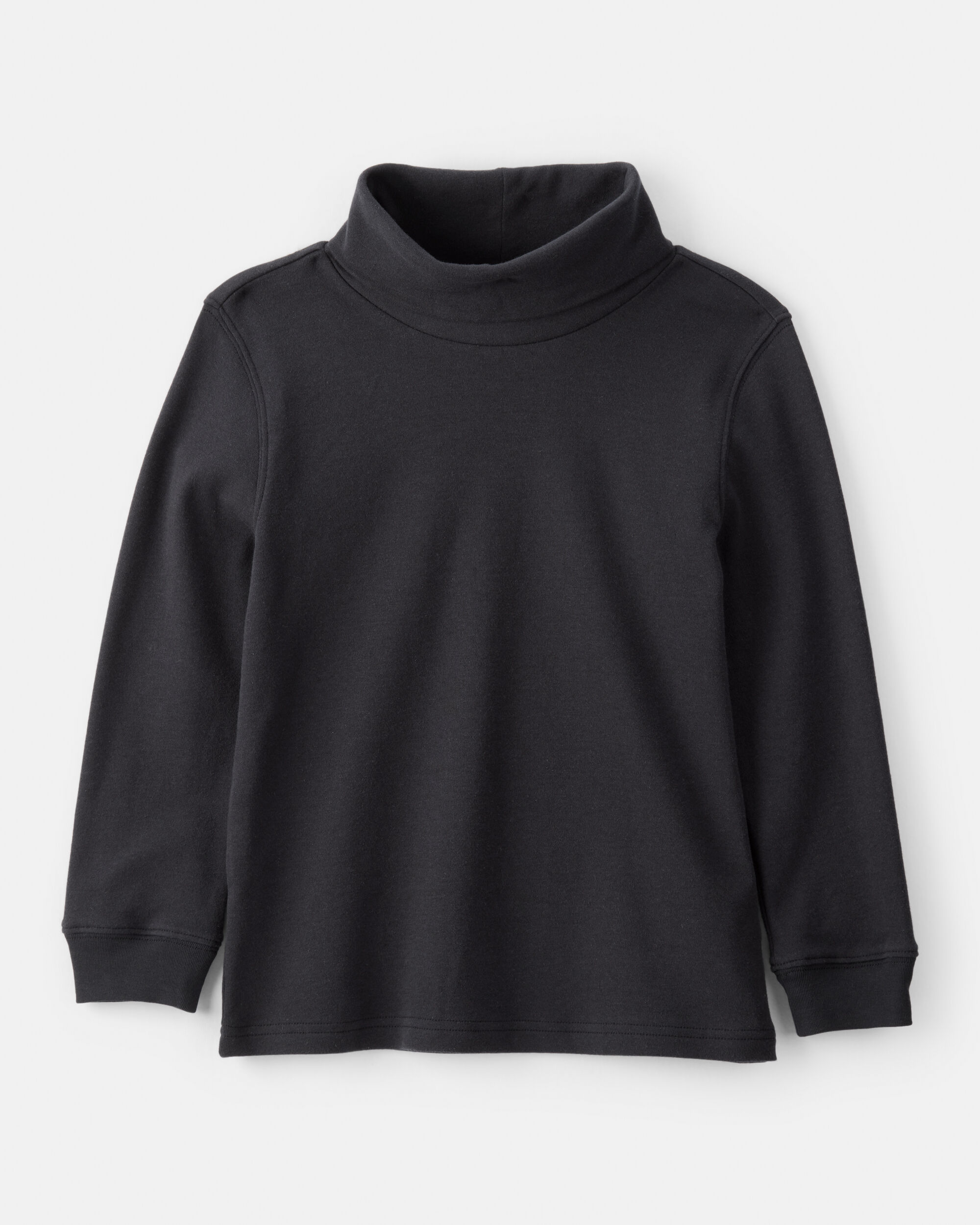 Boys Long-Sleeve Turtleneck - Black | Carter's Oshkosh Canada