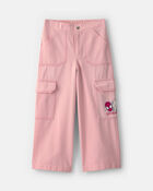 Filles - Pantalon cargo Spider-Man de &copy;Marvel - Rose, image 1 sur 4 diapositives