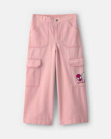 Filles - Pantalon cargo Spider-Man de &copy;Marvel - Rose, 