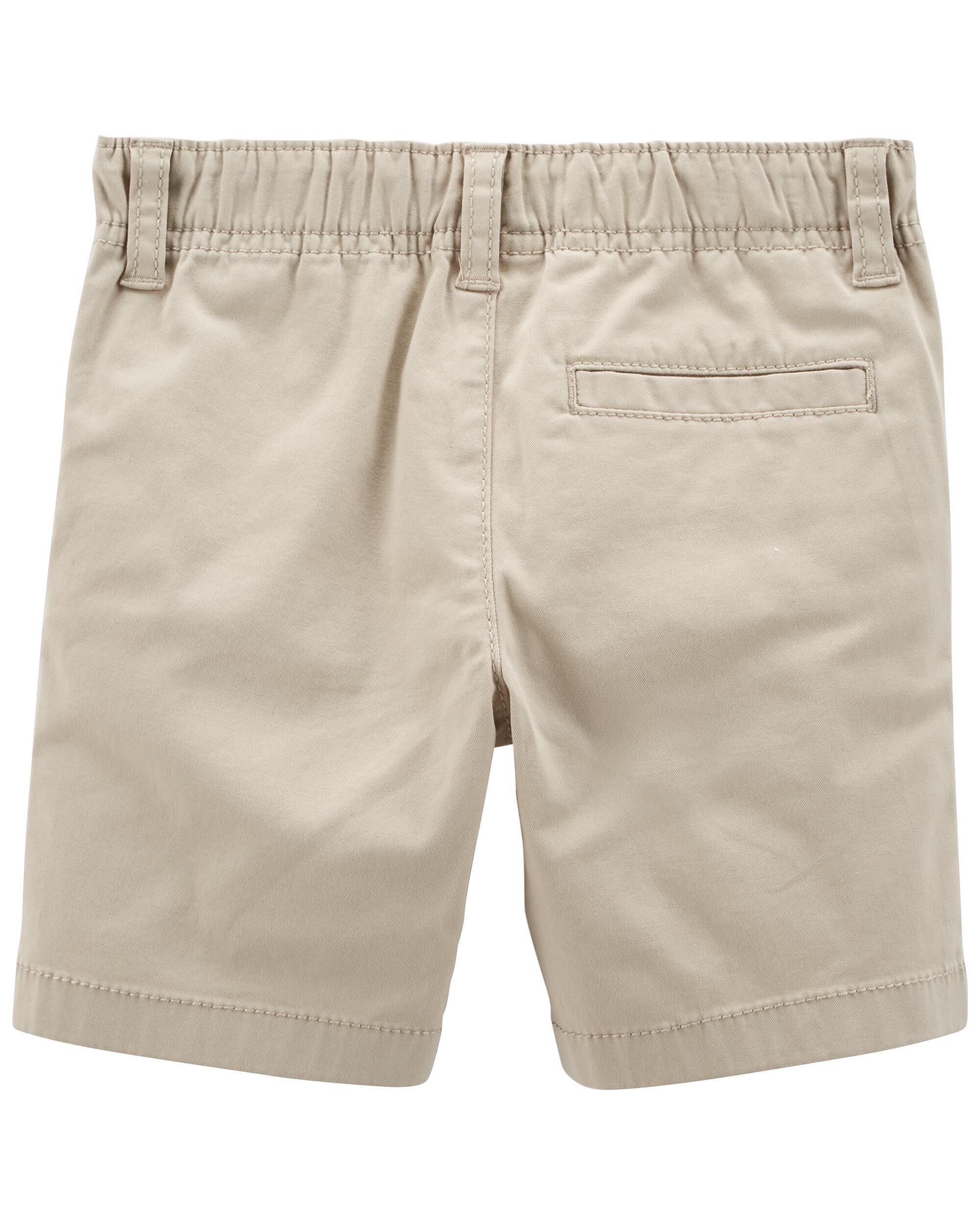 Khaki Twill Shorts Carter s Canada