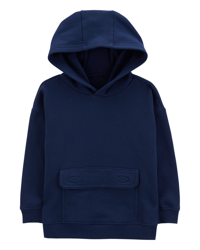 Toddler Pullover Fleece Hoodie, image 1 of 3 slides