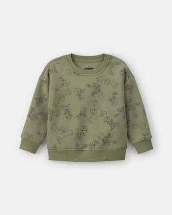 Toddler Boy &copy;Marvel French Terry Pullover Sweatshirt - Green, 