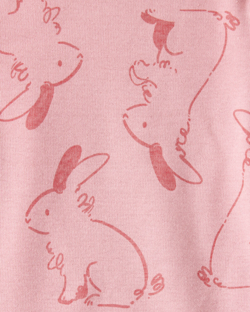 Baby Girl 5-Pack Train Floral Multipack Bodysuits - Green/Pink, image 4 of 7 slides