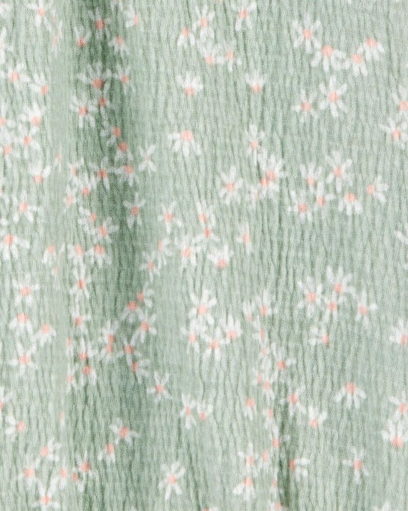 Kid Floral Short-Sleeve Fashion Top - Floral, image 2 of 3 slides