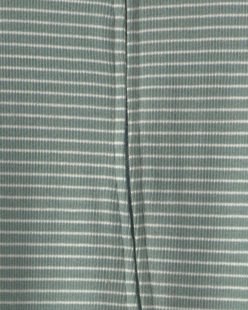 B&eacute;b&eacute; - Grenouill&egrave;re en tissu c&ocirc;tel&eacute; de coton biologique &agrave; rayures, image 5 sur 5 diapositives