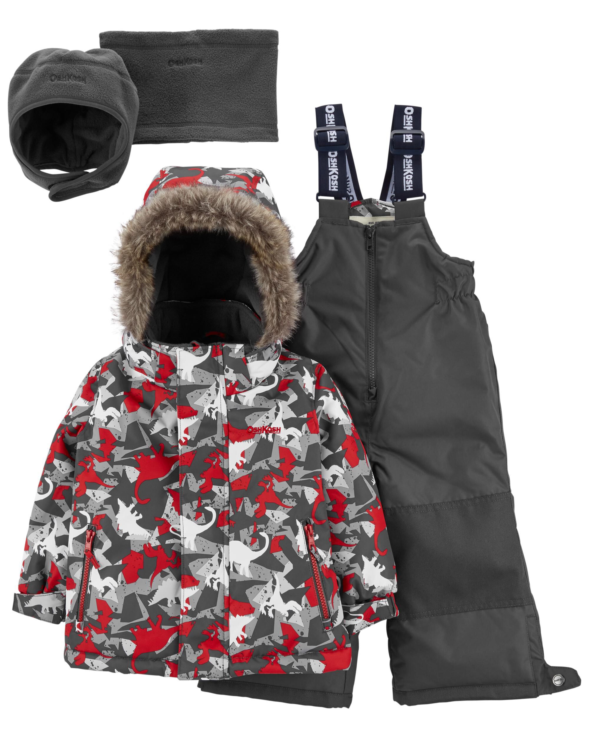 Marine Habit de neige 2 pi ces avec tuque et cache cou en prime