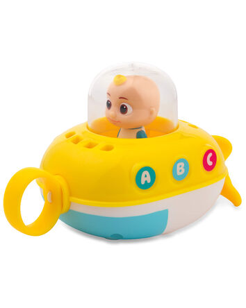 CoComelon JJ Pull & Go Submarine Bath Toy, 