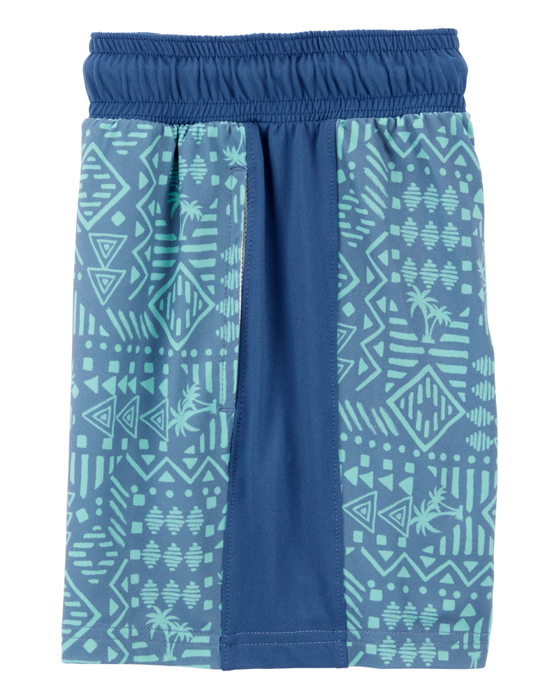 Kid Everyday Active Shorts - Blue, image 3 of 5 slides