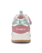 Toddler Girl Colour Block Athletic Shoes- Pink/White, image 3 of 12 slides