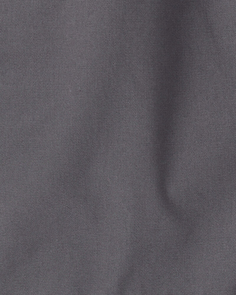 Baby Boy Canvas Shorts - Grey, image 3 of 4 slides