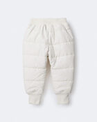 Toddler Ski Jogger Pant - Cream, image 6 of 7 slides