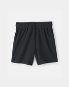 Toddler Boy Mesh Active Shorts - Black, image 2 of 4 slides