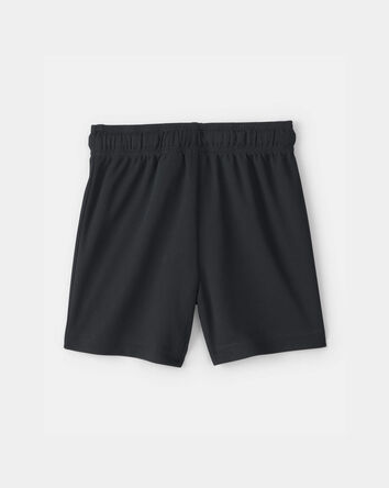 Toddler Boy Mesh Active Shorts - Black, 