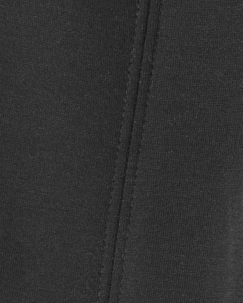 Baby Girl Pull-On Flare Pants - Black, image 3 of 4 slides