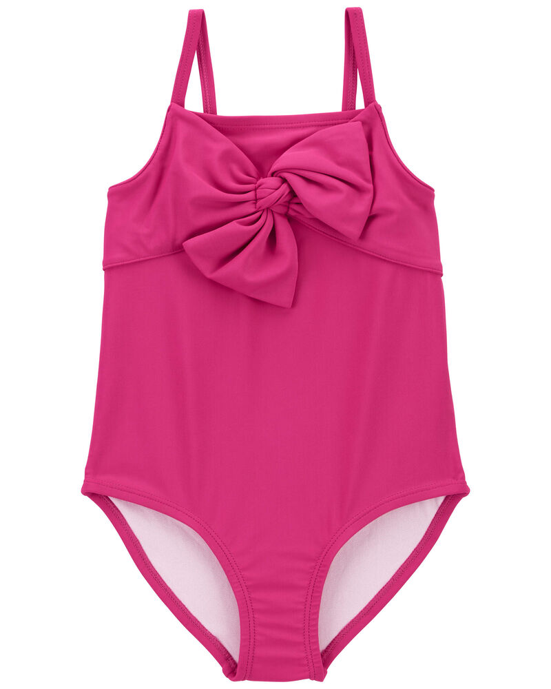 Bow 1-Piece Swimsuit, image 1 of 3 slides