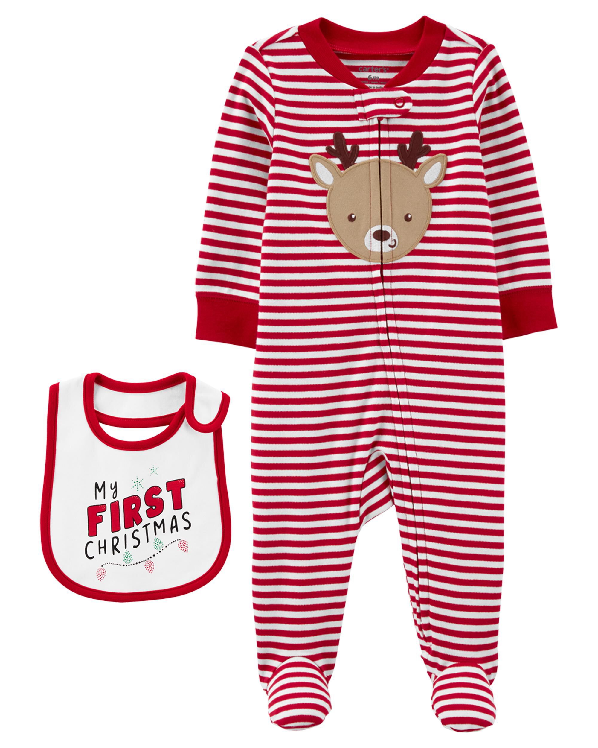 White Red Baby 2 Piece Christmas Bundle Carter s Oshkosh Canada
