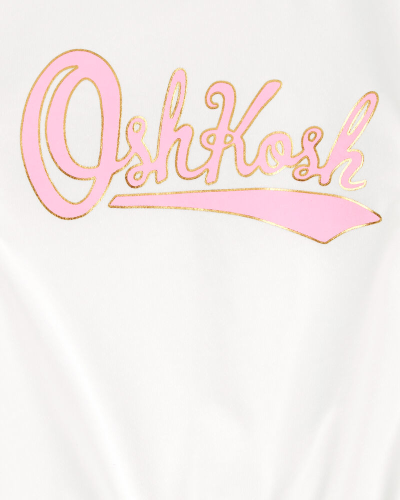 Toddler OshKosh Logo Tie-Front Tee, image 3 of 4 slides