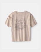 Gar&ccedil;ons - T-shirt imprim&eacute; de voiture de course - Havane, image 1 sur 2 diapositives