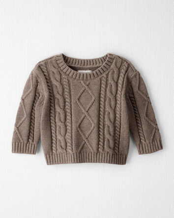 Bébé Chandail en tricot torsadé en coton biologique, 