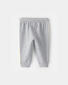 Baby Boy French Terry Pants - Grey, image 2 of 4 slides
