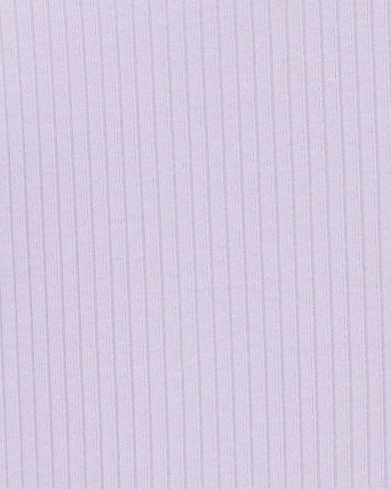 Kid Long-Sleeve Ribbed Top, image 2 of 3 slides