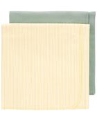 3-Pack Sage Swaddle Blanket Set, image 3 of 8 slides