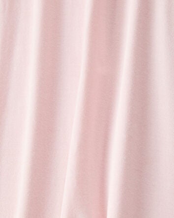 Baby Solid 2-Way Zip PurelySoft Sleeper Pyjamas - Light Pink, 