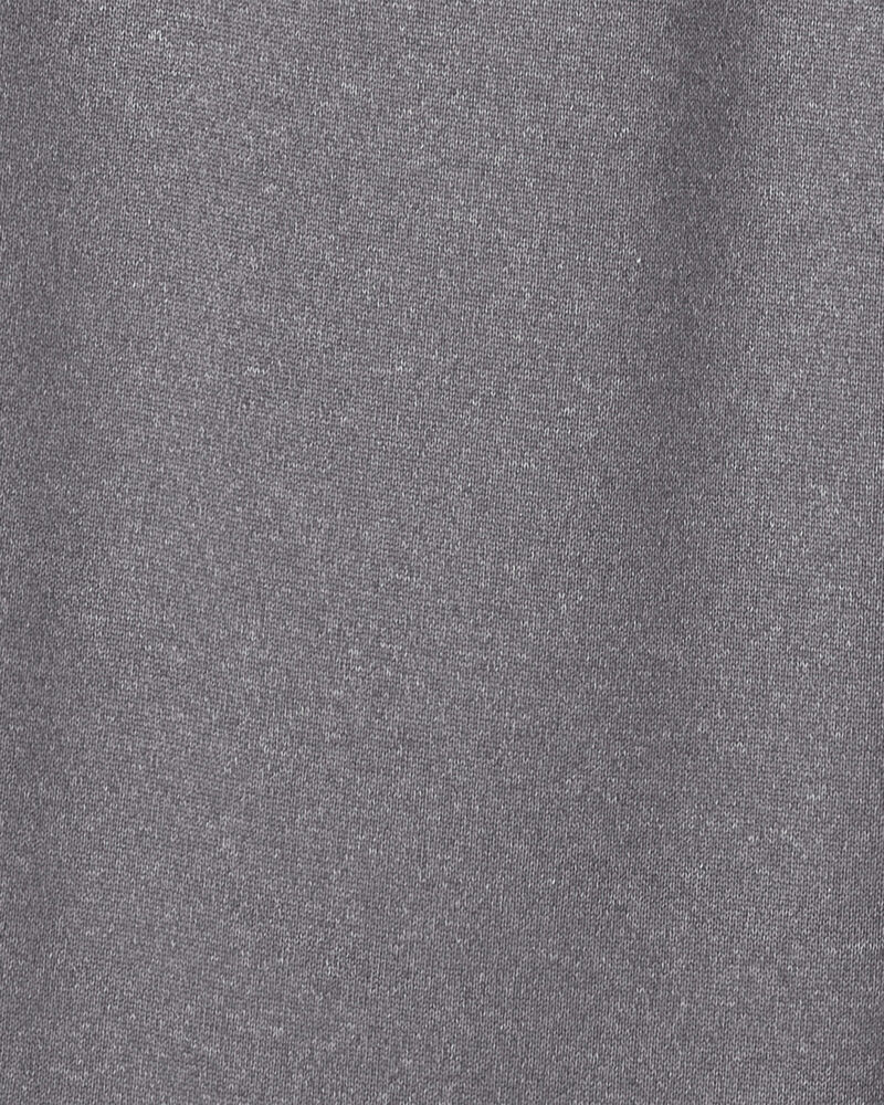 Boys French Terry Active Pants - Gray, image 3 of 4 slides