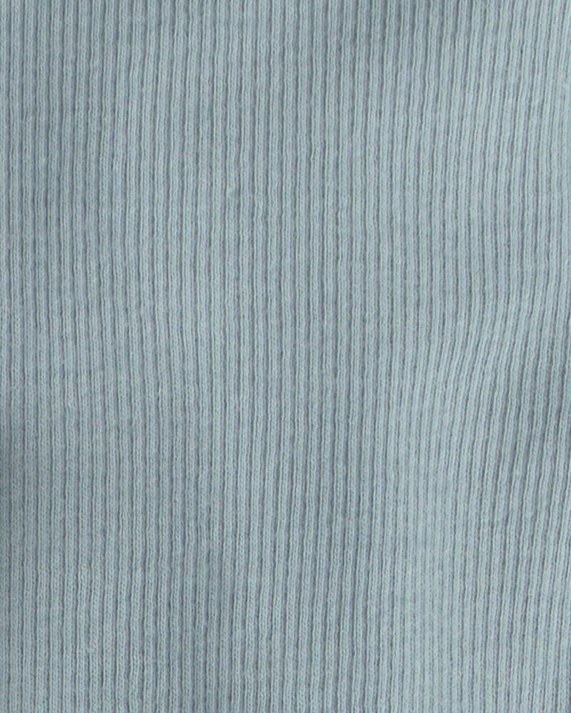 Baby Girl 3-Pack Organic Cotton Rib Slim Fit Tops, image 3 of 6 slides