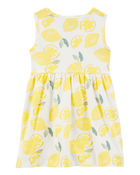 Toddler Lemon Tank Dress, image 2 of 4 slides