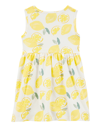 Toddler Lemon Tank Dress, 