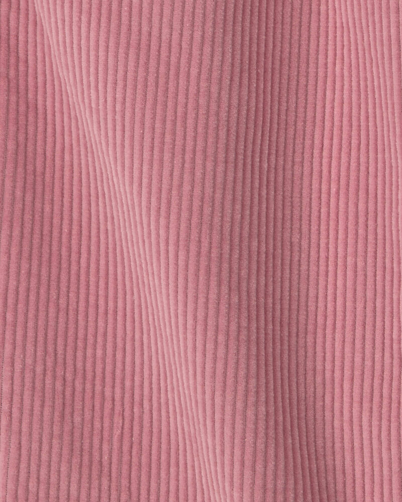 Toute-petit fille - Pantalon &agrave; enfiler en velours c&ocirc;tel&eacute; de coton biologique, image 4 sur 4 diapositives