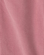 Toute-petit fille - Pantalon &agrave; enfiler en velours c&ocirc;tel&eacute; de coton biologique, image 4 sur 4 diapositives